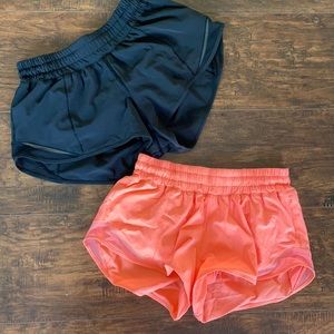 Hotty hot low rise lululemon shorts